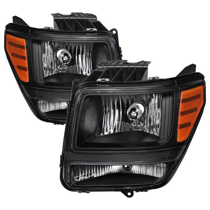 SPYDER xTune Dodge Nitro 07-11 OEM Style Headlights - Black HD-JH-DNIT07-AM-BK 9037887