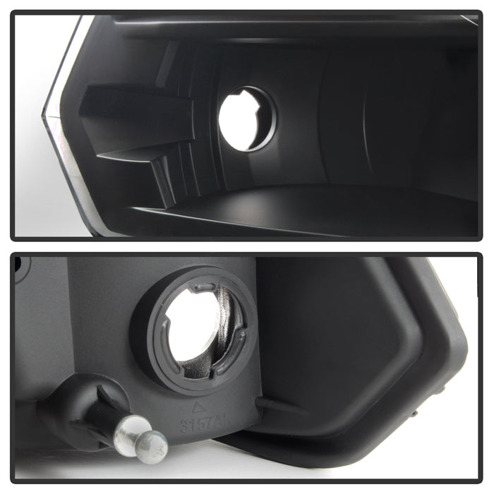 SPYDER xTune Dodge Ram 1500 09-17 (Non-LED) Halogen Only OEM Style Headlights - Black HD-JH-DR09-QU-BK 9040191