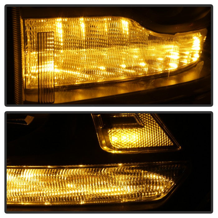 SPYDER xTune Dodge Ram 13-17 ( w/ Factory Projector LED) OEM Style Headlight - Black HD-JH-DR13-OE-BK 9040221