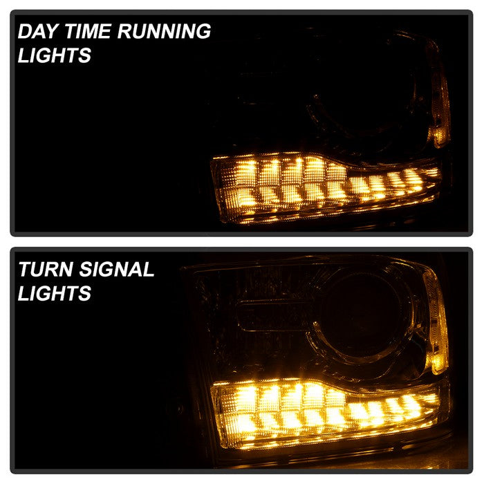 SPYDER xTune Dodge Ram 13-17 ( w/ Factory Projector LED) OEM Style Headlight - Chrome HD-JH-DR13-OE-C 9040214