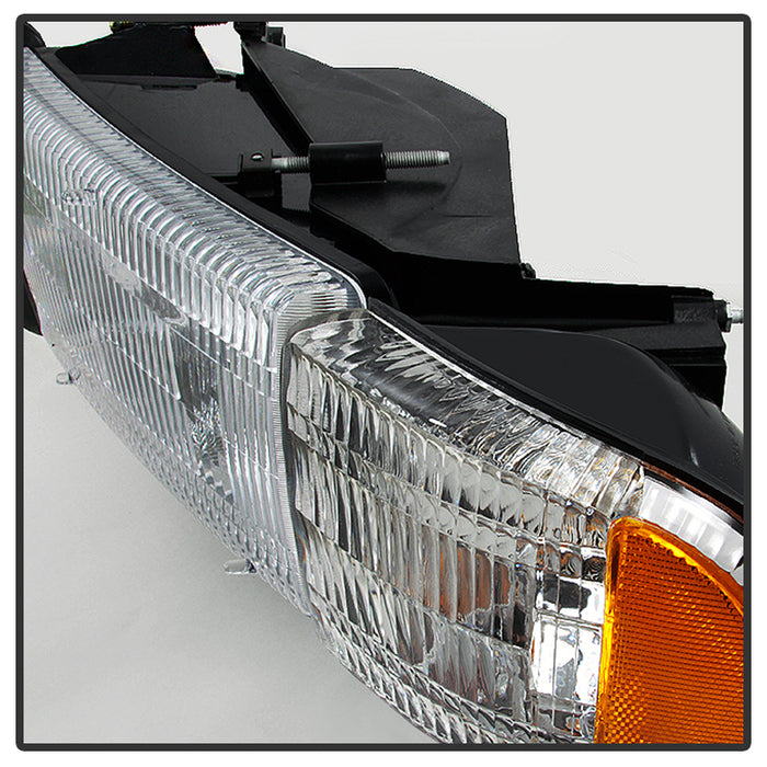 SPYDER Xtune Dodge Ram 1500 94-01 OEM Style Headlights w/ Corner Chrome HD-JH-DR94-OE-C 9032141