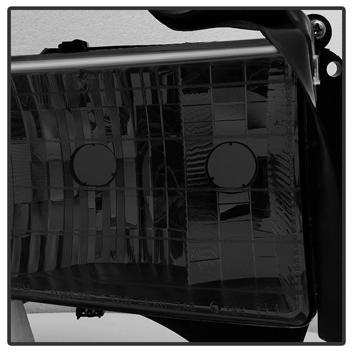 SPYDER Xtune Dodge Ram Sport Model Only 1999-2002 OEM Headlights Smoked HD-JH-DR99-SP-SM 9032172