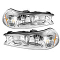 SPYDER Xtune Ford Contour 98-00 Crystal Headlights Chrome HD-JH-FCON98-C 9025396