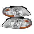 SPYDER Xtune Ford Windstar 99-03 Crystal Headlights Chrome HD-JH-FWIN99-AM-C 9025457