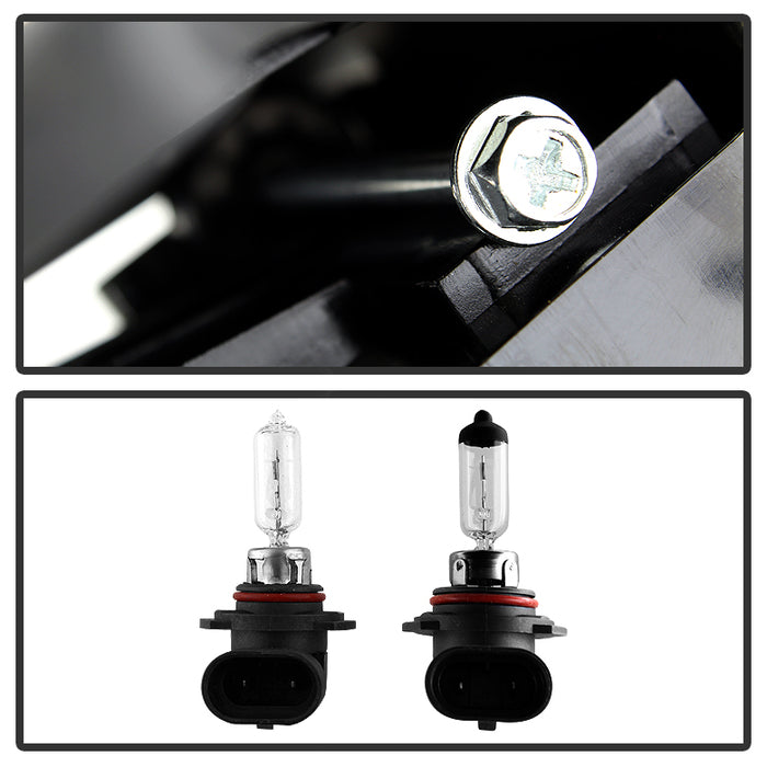 SPYDER Xtune GMC Yukon 94-99 Headlights w/ Corner & Parking Lights 8pcs Sets - OEM HD-JH-GCK94-OE-C-SET 9034411