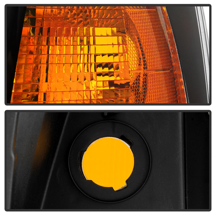 SPYDER xTune 02-09 GMC Envoy OEM Style Headlights - Black (HD-JH-GEN02-AM-BK) 9042652
