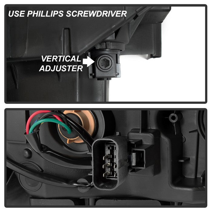 SPYDER xTune GMC Sierra 1500 14-15 (Non HID) Driver Side Headlight - OEM Left ALT-JH-NA13-4D-OE-L 9039942