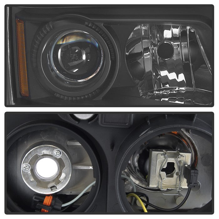 SPYDER xTune 10-15 GMC Terrain (Halogen Models Only) OEM Style Headlights - Black (HD-JH-GTE10-AM-BK) 9040788