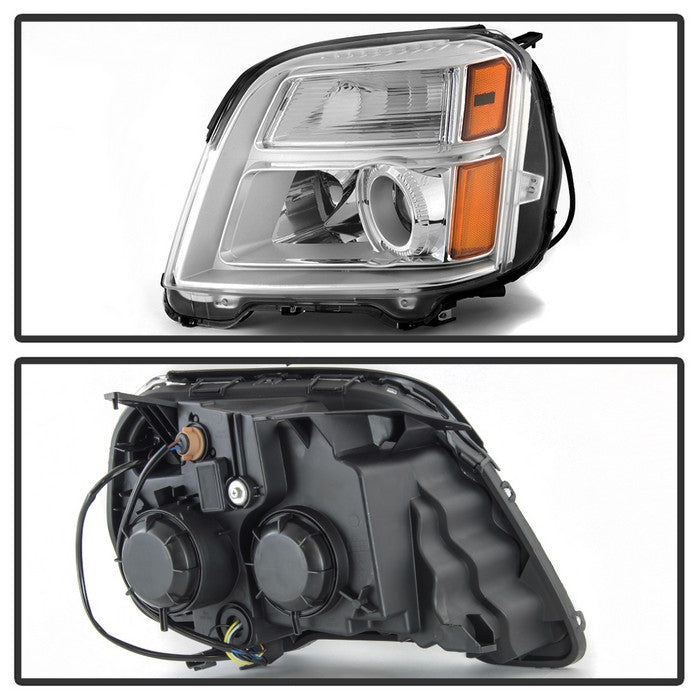 SPYDER xTune 10-15 GMC Terrain (Halogen Models Only) Driver Side Headlights - OEM Left (HD-JH-GTE10-OE-L) 9040764
