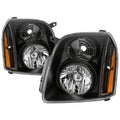 SPYDER Xtune GMC Yukon Denali 07-14 Crystal Headlights Black HD-JH-GYD07-AM-BK 9023200