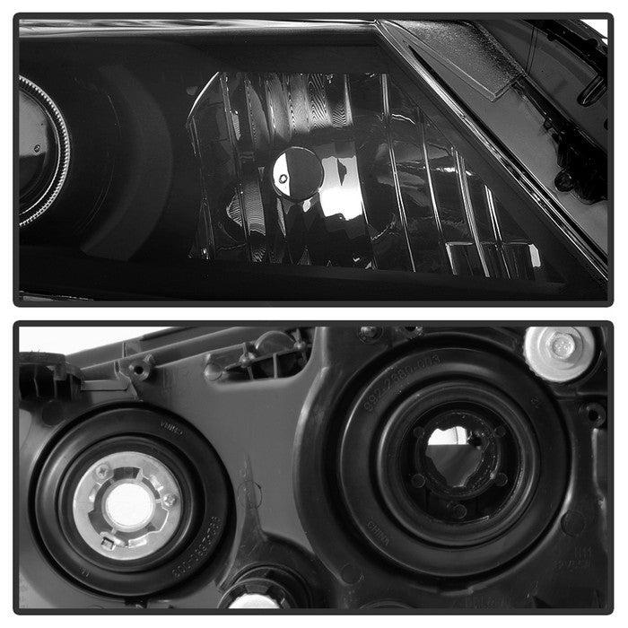 SPYDER xTune 13-15 Honda Accord (Sedan) Halogen ONLY Models OEM Headlights - Black (HD-JH-HA13-4D-AM-BK) 9040702