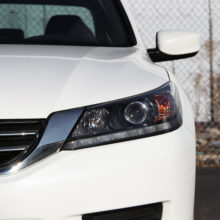 SPYDER xTune 13-15 Honda Accord (Sedan) Halogen ONLY Models OEM Headlights - Black (HD-JH-HA13-4D-AM-BK) 9040702