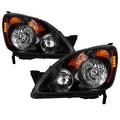 SPYDER xTune 05-06 Honda CR-V Halogen OEM Headlights - Black (HD-JH-HCRV05-AM-BK) 9943652