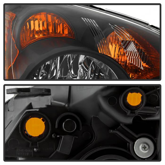 SPYDER xTune 05-06 Honda CR-V Halogen OEM Headlights - Black (HD-JH-HCRV05-AM-BK) 9943652