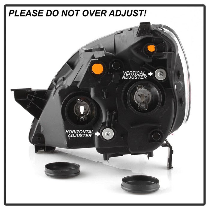 SPYDER xTune 05-06 Honda CR-V Passenger Side Halogen Headlight - OE Right (HD-JH-HCRV05-OE-R) 9942839
