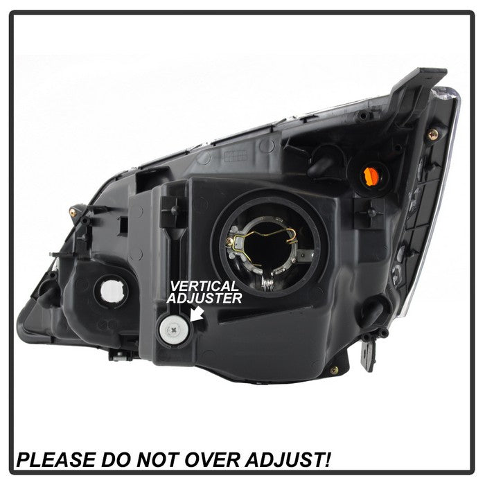 SPYDER xTune 07-11 Honda CR-V Passenger Side Headlight - OEM Right (HD-JH-HCRV07-OE-R) 9041068
