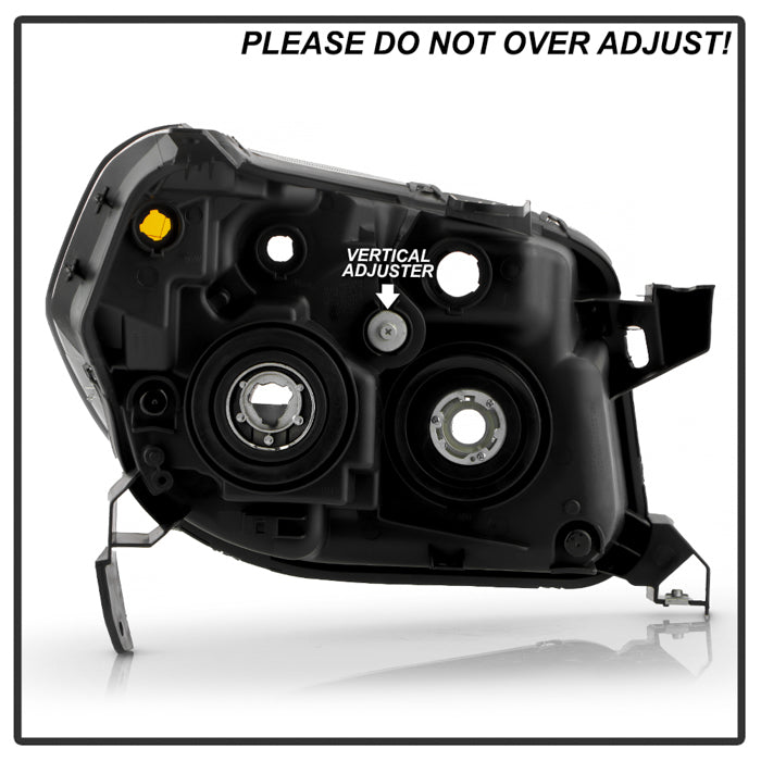 SPYDER xTune Honda Pilot 06-08 OEM Style Headlights - Black HD-JH-HPIL06-AM-BK 9035340