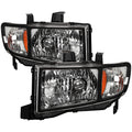 SPYDER Xtune Honda Ridgeline 06-13 Crystal Headlights Black HD-JH-HRID06-AM-BK 9025495