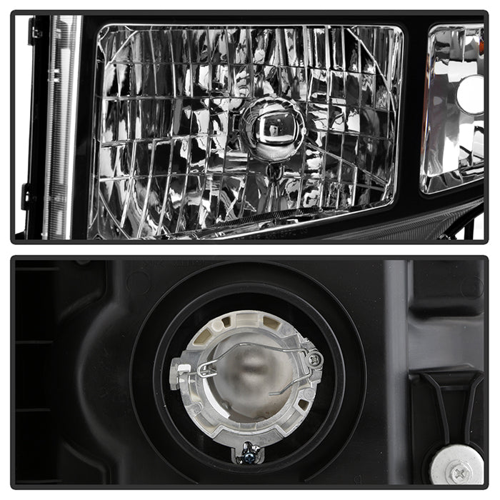 SPYDER Xtune Honda Ridgeline 06-13 Crystal Headlights Black HD-JH-HRID06-AM-BK 9025495