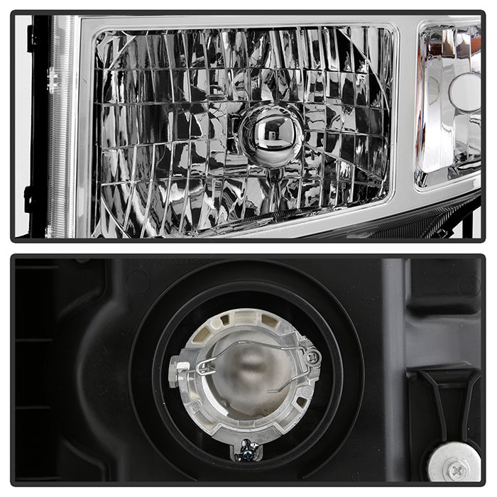 SPYDER Xtune Honda Ridgeline 06-13 Crystal Headlights Chrome HD-JH-HRID06-AM-C 9025501