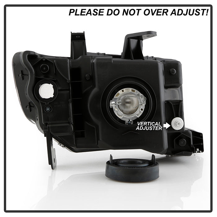 SPYDER Xtune Honda Ridgeline 06-13 Crystal Headlights Chrome HD-JH-HRID06-AM-C 9025501