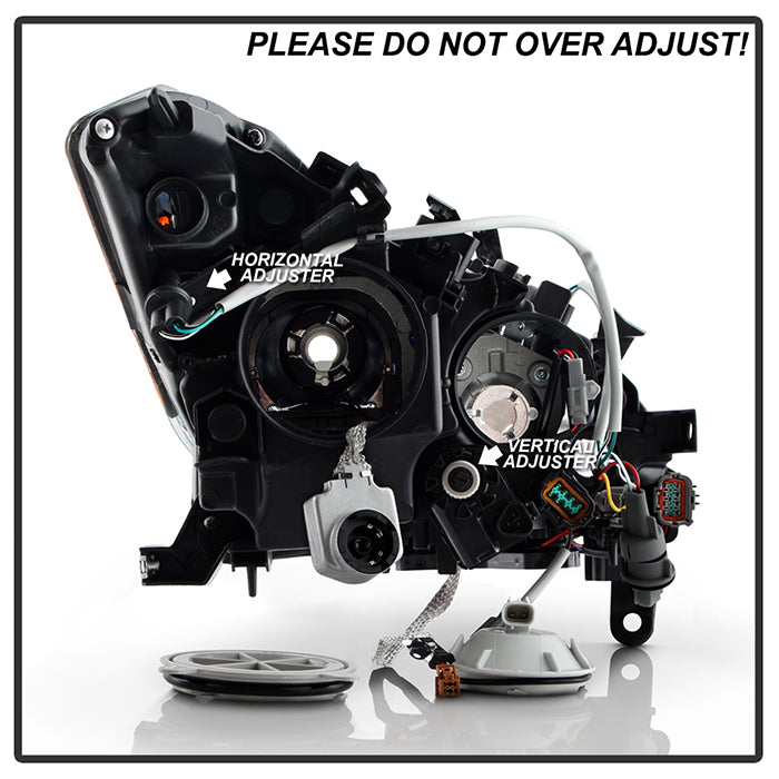 SPYDER Xtune 11-14 Infiniti M37 HID HeadLight w/AFS/RAS/Tech Pkg OE Black Left HD-JH-IM37T11-AFS-BK-L 9950377