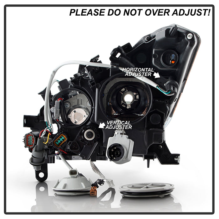 SPYDER Xtune 11-14 Infiniti M37 HID HeadLight w/AFS/RAS/Tech Pkg OE Black Right HD-JH-IM37T11-AFS-BK-R 9950384