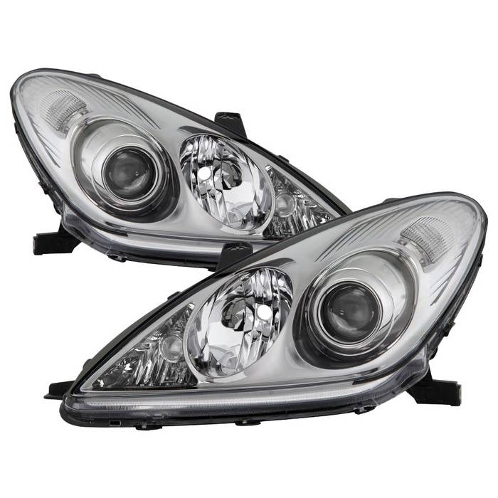 SPYDER xTune 05-06 Lexus ES330 OEM Style Halogen Headlights - Chrome (HD-JH-LES05-OE) 9039010