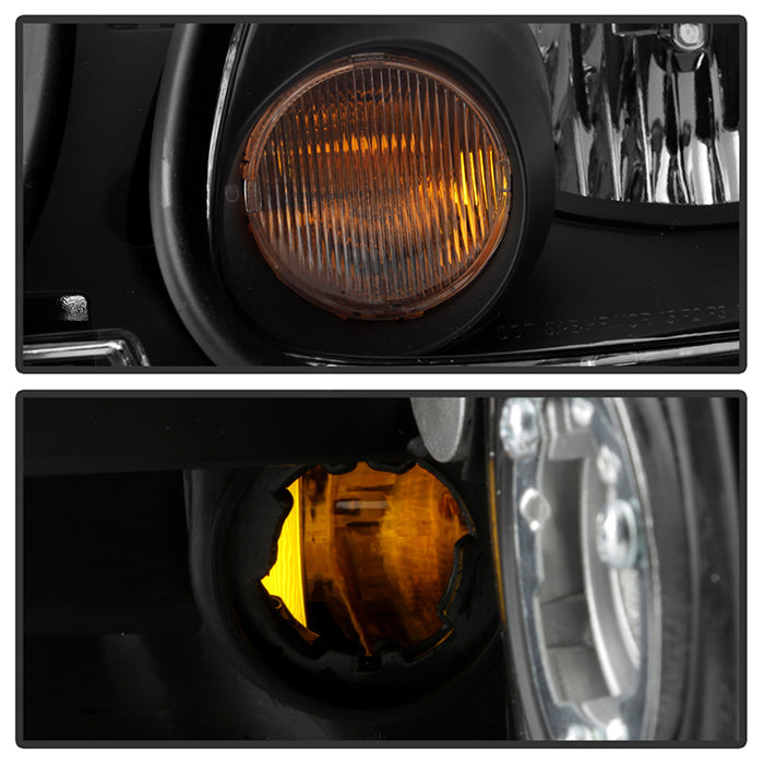 SPYDER Xtune Lexus GS300/GS400/GS430 98-05 Halogen Only Crystal Headlights Black HD-JH-LGS98-BK 9026911