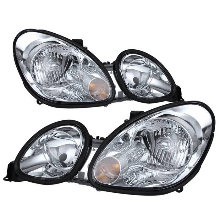 SPYDER Xtune Lexus GS300/GS400/GS430 98-05 Halogen Only Crystal Headlights Chrome HD-JH-LGS98-C 9026928