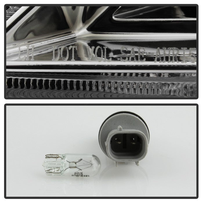 SPYDER xTune 10-13 Mazda3 Halogen Only (Non-HID Model) OEM Style Headlights - Chrome (HD-JH-MAZDA310-AM-C) 9040672