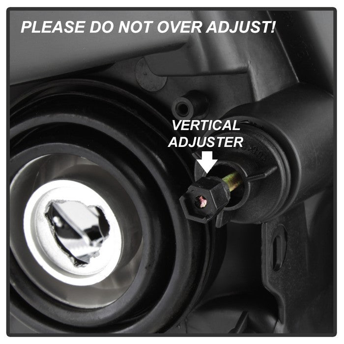 SPYDER Xtune Nissan Altima 07-09 Sedan Crystal Headlights Halogen Model Only Smoke HD-JH-NA07-AM-C 9024023