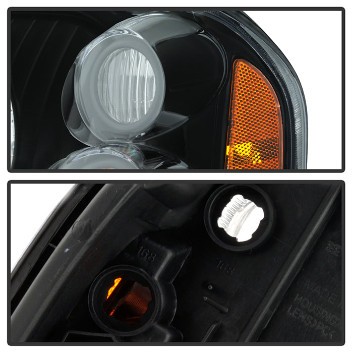 SPYDER xTune 01-04 Nissan Frontier OEM Headlights - Black (HD-JH-NF01-AM-BK) 9042768