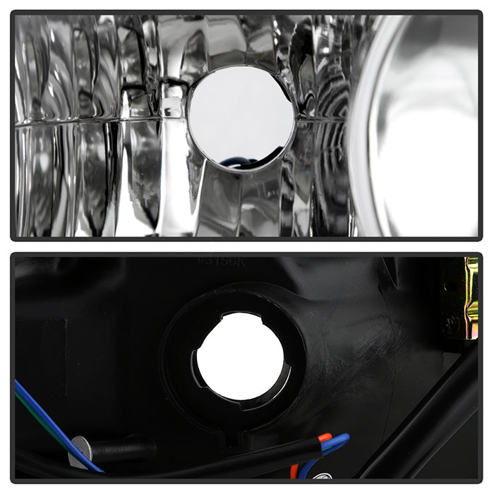 SPYDER Xtune Nissan Maxima (Halogen Only) 07-08 Crystal Headlights Chrome HD-JH-NM07-AM-C 9025556