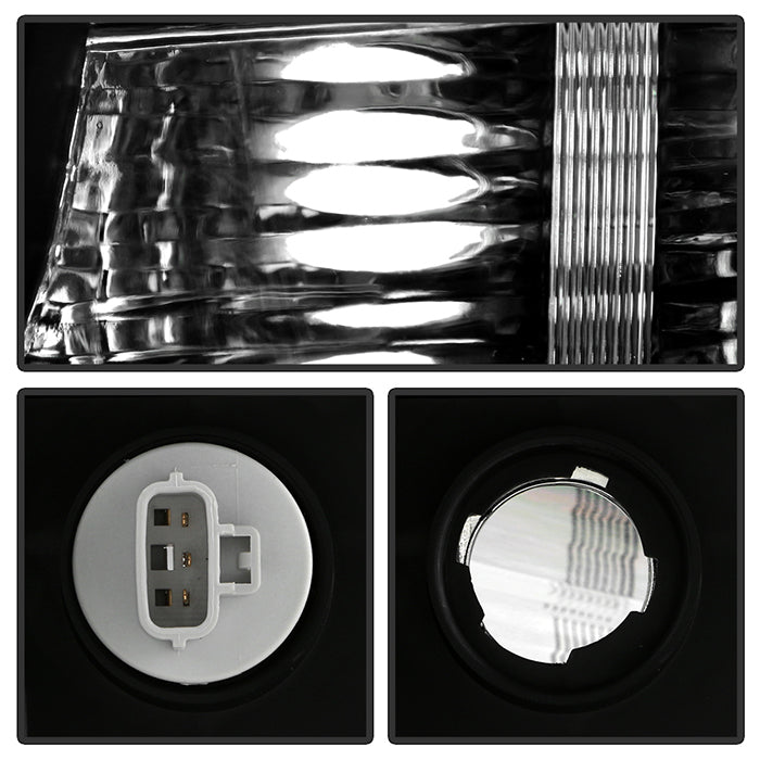 SPYDER xTune 09-14 Nissan Maxima Halogen ONLY (No HID) OEM Style Headlights - Black HD-JH-NM09-AM-BK 9035494