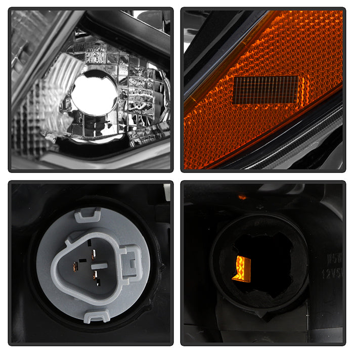 SPYDER xTune 14-16 Nissan Rogue Driver Side Halogen Headlight - OEM Left (HD-JH-NROG14-OE-L) 9044229