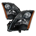 SPYDER xTune Nissan Sentra 07-09 L4 2.0L 2.5L Only OEM Style Headlights - Black HD-JH-NS07-2.0L-BK 9035609