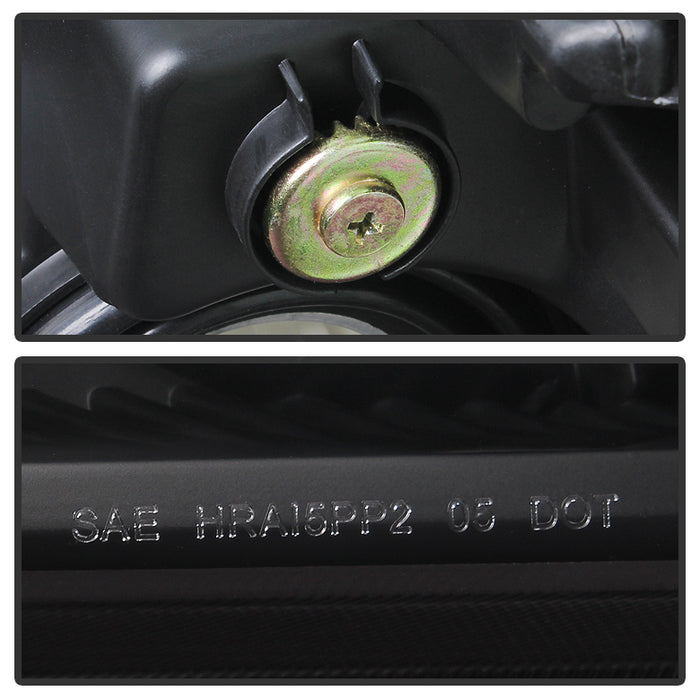 SPYDER xTune Nissan Titan 04-15 (08-15 OE Style ) OEM Head Lights set - Black HD-JH-NTI08-AM-BK 9033025