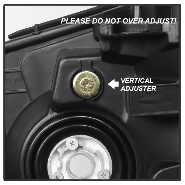 SPYDER xTune 04-07 Nissan Armada OEM Headlights - Chrome (HD-JH-NTI08-AM-C) 9037924