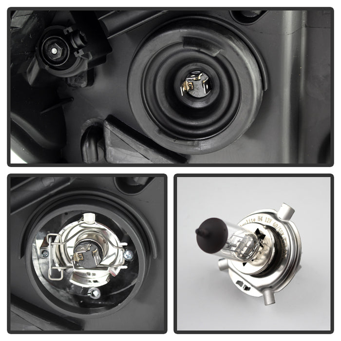 SPYDER Xtune Nissan Versa 07-12 Crystal Headlights Chrome HD-JH-NV07-AM-C 9023620