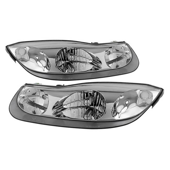 SPYDER Xtune Satun Sc Series Coupe 2001-2002 OEM Style Headlights Chrome HD-JH-SASC-01-C 9029721