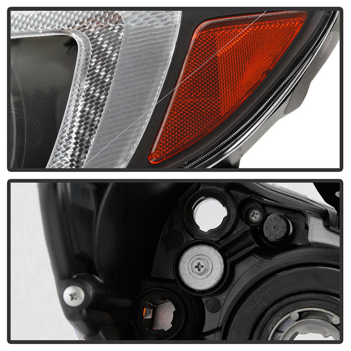 SPYDER 15-19 Subaru WRX Halogen Models Only OEM Style Headlights - Black 9049156