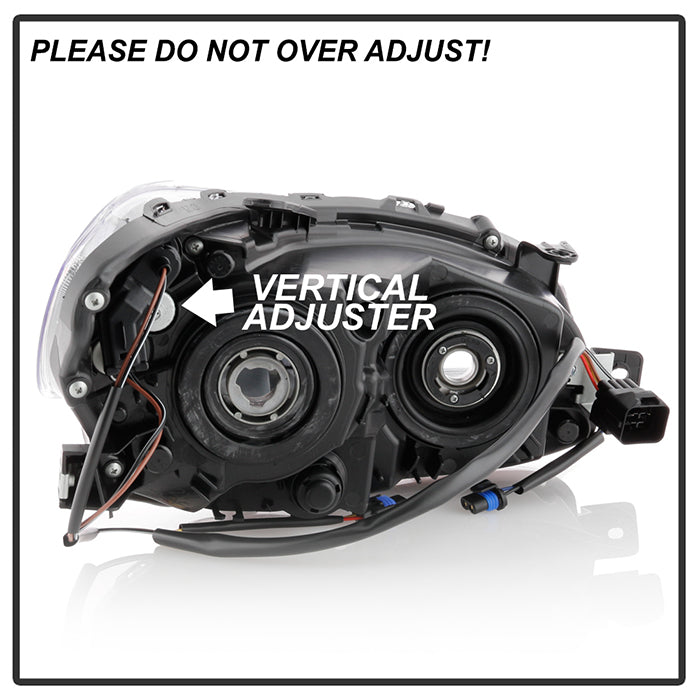 SPYDER 15-19 Subaru WRX Halogen Models Only OEM Style Headlights - Black 9049156