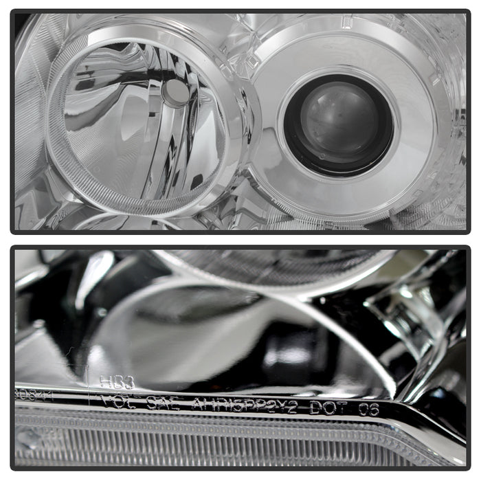 SPYDER Xtune Toyota 4Runner 06-09 Crystal Headlights Chrome HD-JH-T4R06-AM-C 9023743