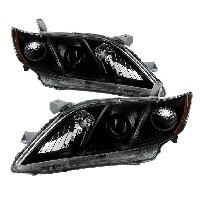 SPYDER Xtune Toyota Camry 07-09 OEM Style Headlights Black HD-JH-TCAM07-AM-BK 9029752