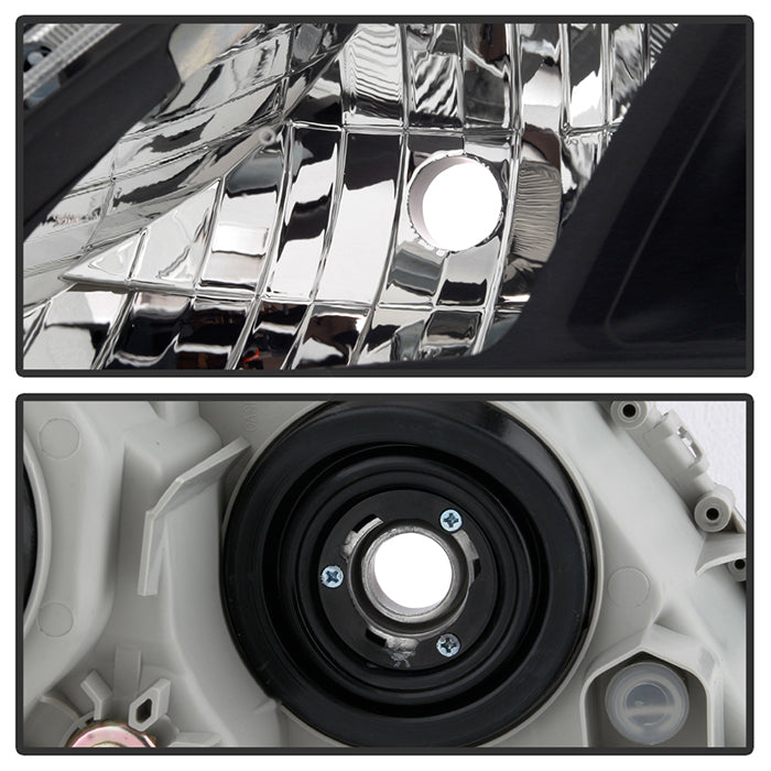 SPYDER xTune 07-09 Toyota Camry Halogen OEM Headlights - Black (HD-JH-TCAM08-AM-BK) 9943225