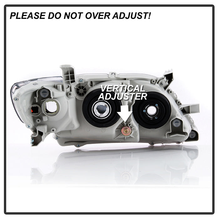 SPYDER xTune 07-09 Toyota Camry Halogen OEM Headlights - Black (HD-JH-TCAM08-AM-BK) 9943225