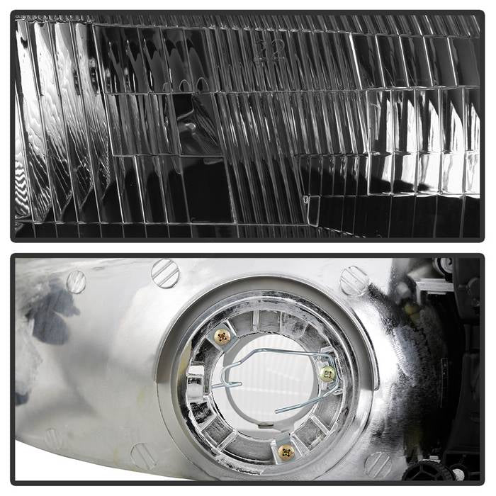 SPYDER xTune 97-99 Toyota Camry 4pc OEM Style Headlights w/Corner Lights - Black (HD-JH-TCAM97-SET-BK) 9042836