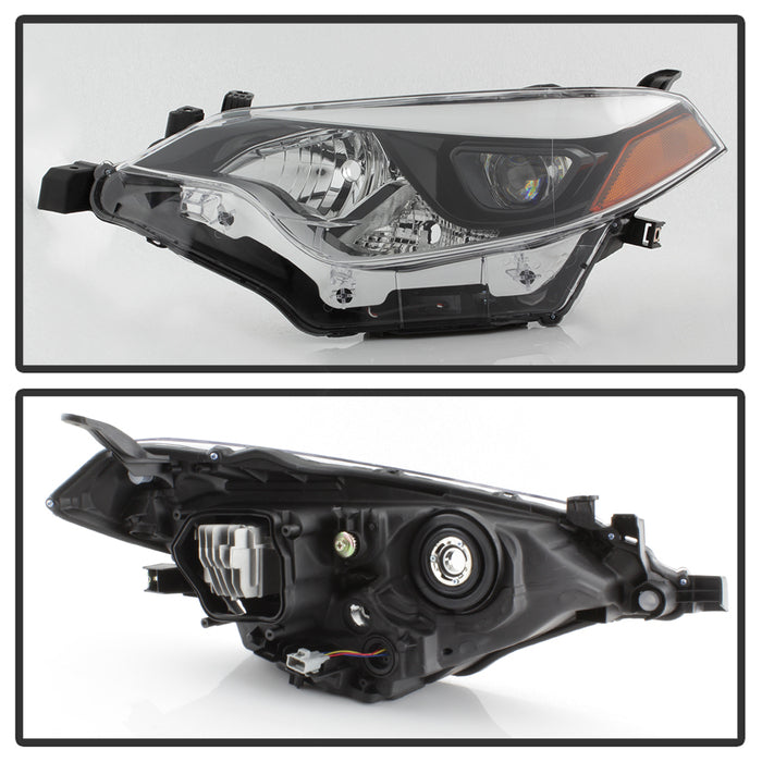 SPYDER xTune Toyota Corolla 14-16 Driver Side Headlights - OEM Left - Chrome HD-JH-TCOL14-OE-L 9937651