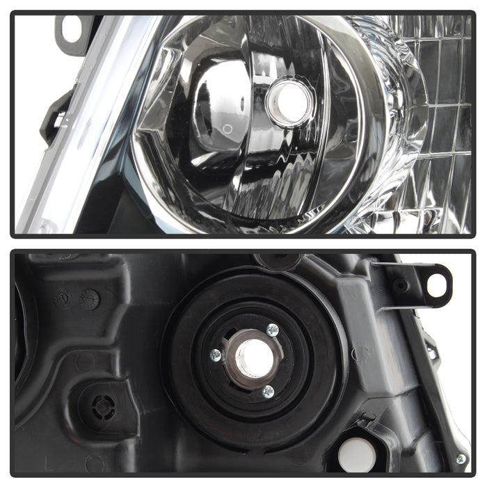 SPYDER Xtune Toyota Highlander 04-06 (Non Hybrid Models) OEM Style Headlights Chrome HD-JH-THIGH04-AM-C 9039157